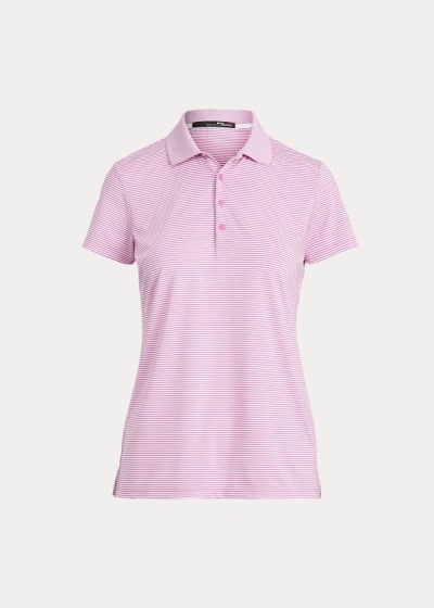 Polos Ralph Lauren Mujer Rosas / Blancos - Performance Golf - LOXWF1403